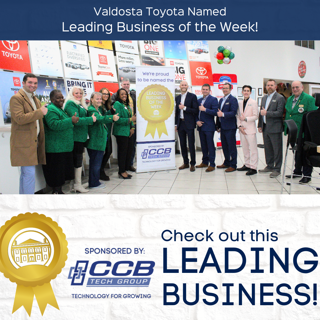 Valdosta Toyota named leading business of the week | Valdosta Daily Times