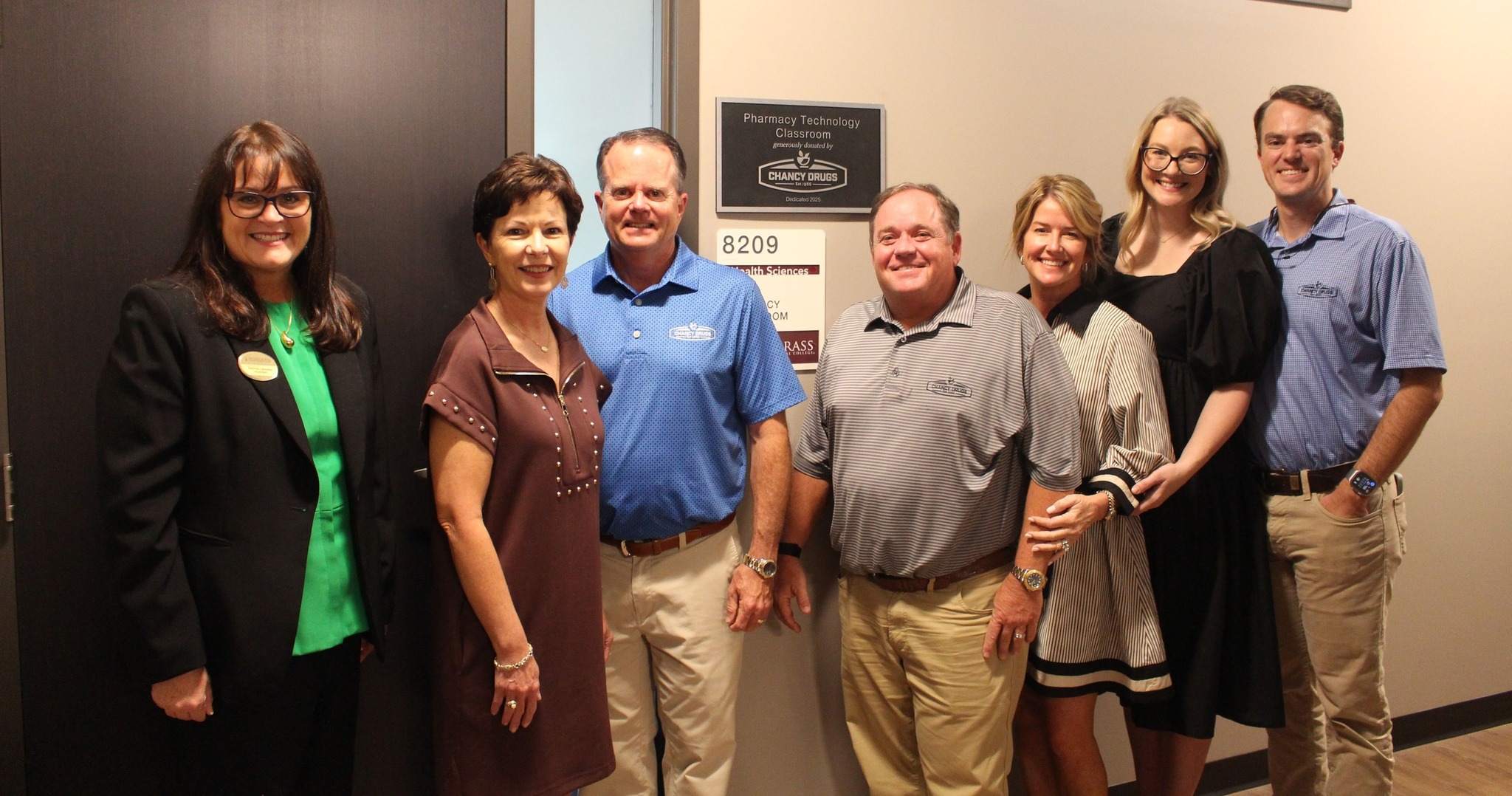 Wiregrass Tech renames Valdosta Campus pharmacy technology classroom after Chancy Drugs